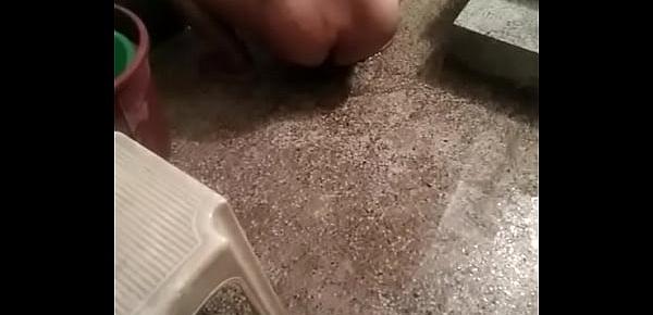  desi mom in bathroom